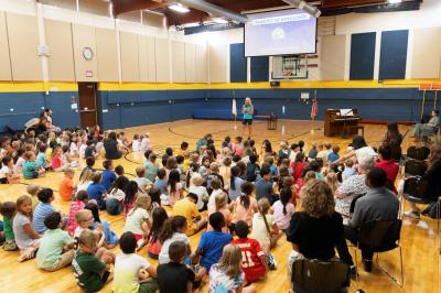 Worshiping together in chapel